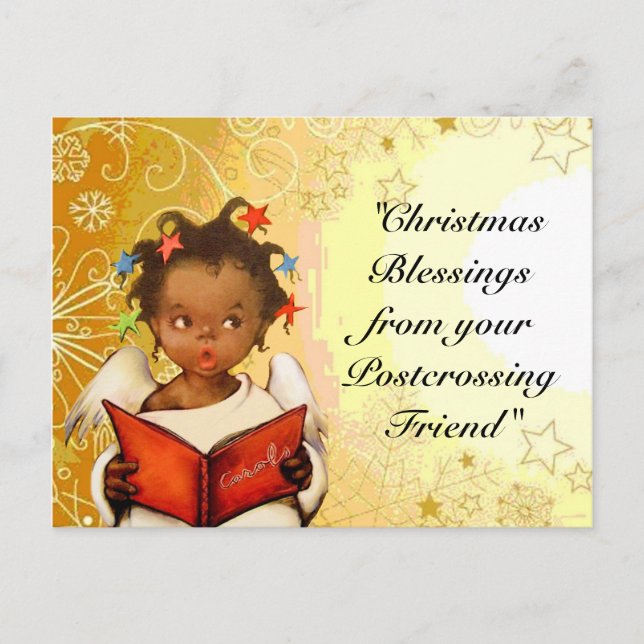 Cartão Postal De Festividades Pedido pessoal (Frente)