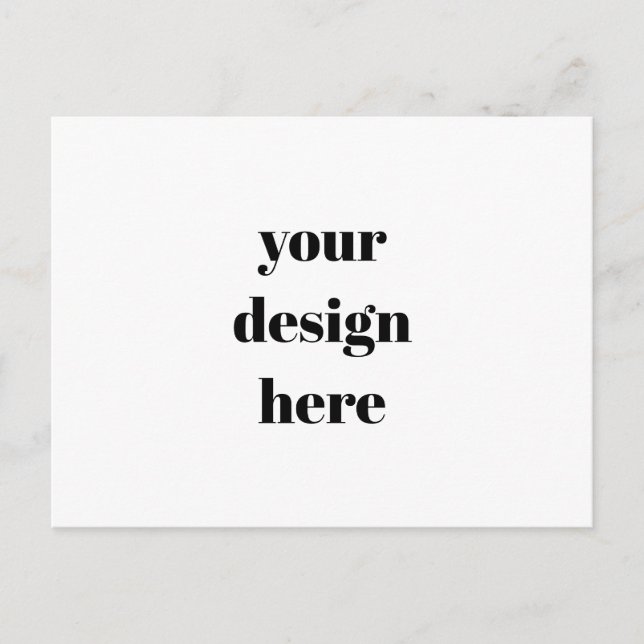 Cartão Postal De Festividades Personalizar ou personalizar (Frente)