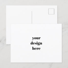 Cartão Postal De Festividades Personalizar ou personalizar