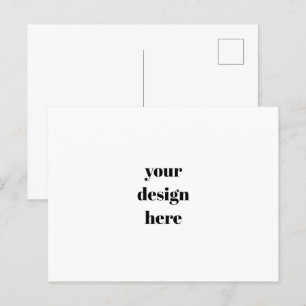 Cartão Postal De Festividades Personalizar ou personalizar