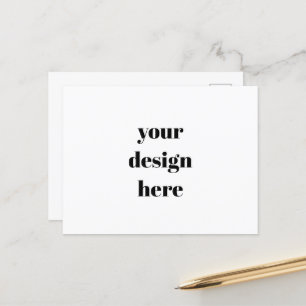 Cartão Postal De Festividades Personalizar ou personalizar