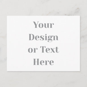 Cartão Postal De Festividades Personalizável Seu Design ou Texto Aqui Personaliz