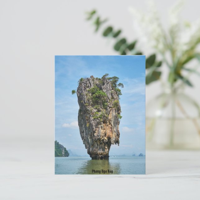 Cartão Postal De Festividades Phang Nga Bay Phuket (Em pé/Frente)