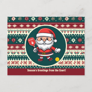 Cartão Postal De Festividades Piceball 🎅 Natal personalizável