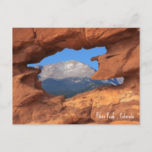 Cartão Postal De Festividades Pikes Peak (Colorado)