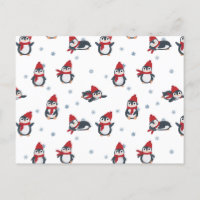 Pinguins-de-raça-branca - Animais do Ártico