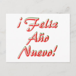 Cartão Postal De Festividades placa de feliz ano novo