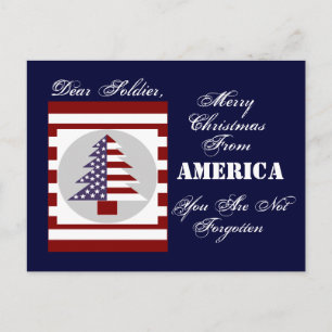 CARTÃO POSTAL DE FESTIVIDADES PLACA DE NATAL SOLDADO