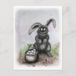 Cartão Postal De Festividades Placa de Posto de páscoa