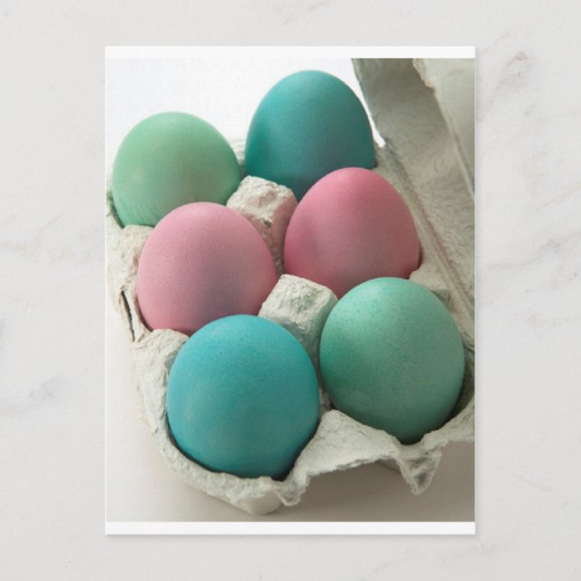 Cartão Postal De Festividades Placa de saudação de felz pascoa (Frente)