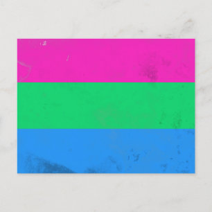 Cartão Postal De Festividades Poli-sexual