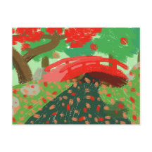 Ponte Japonesa sob Cartaz Maple