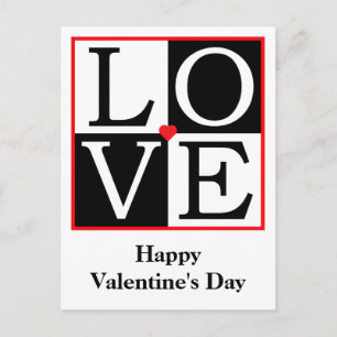 Cartão Postal De Festividades Pop Art Kisses and Hugs