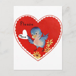 Cartão Postal De Festividades Por favor, seja meu para o Dia de os namorados