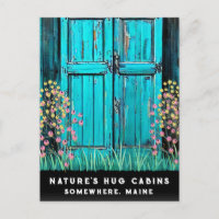 *~* Porta de madeira em dificuldades envelhecida A