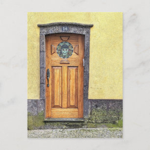 Cartão Postal De Festividades Porta Pirate