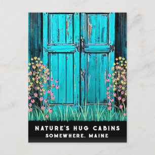 Cartão Postal De Festividades *~* porta temporária