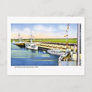 Cartão Postal De Festividades Porto Brownsville, Brownsville, Texas