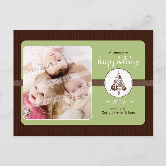 Cartão Postal De Festividades PÓS-CARTÃO FOTO: L2 moderno (Frente)