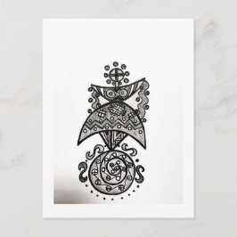 Cartão Postal De Festividades Postais de Festas de Fim de Ano