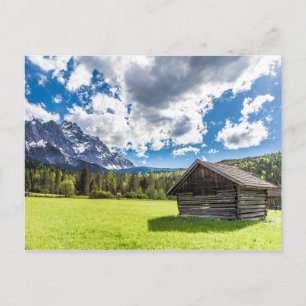 Cartão Postal De Festividades Posto Zugspitze Alm Panorama Garmisch-Partenkirche