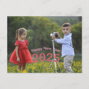 Cartão Postal De Festividades Presentes personalizados de Ano Novo 2027