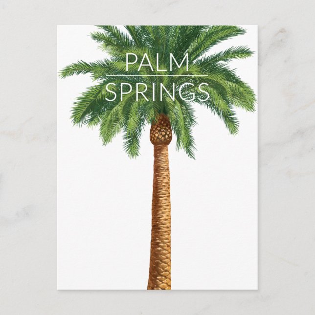 Cartão Postal De Festividades Primaveras de palma da Wellcoda Festa de Verão (Frente)