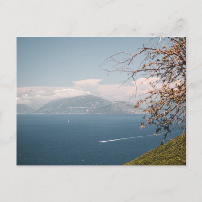 CARTÃO POSTAL DE FESTIVIDADES PROFUNDA À NATUREZA (Frente)