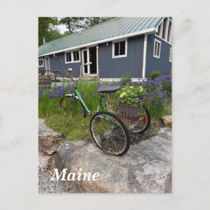 Cartão Postal De Festividades Quaint Maine