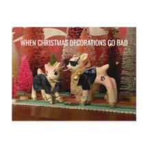 Quando as decorações de Natal ficam mal