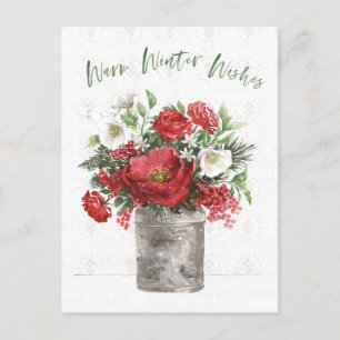 Cartão Postal De Festividades Quantos Invernos Quentes