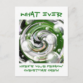 Cartão Postal De Festividades Que Nunca! Cartão de Natal