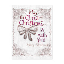 Que o Cristo do Natal esteja com você, artístico