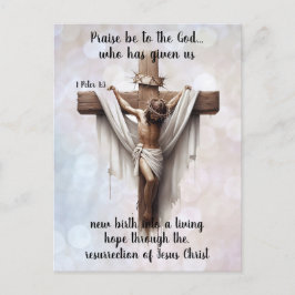 Cartão Postal De Festividades Radiant Hope at the Cross