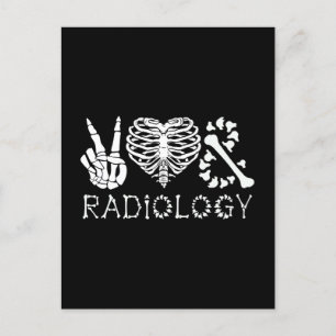 Cartão Postal De Festividades Radiologista Cita Rad Tech Radiology X-Ray Xray