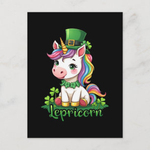 Cartão Postal De Festividades Raparigas de Santo de de Corte de Dia de São Patr