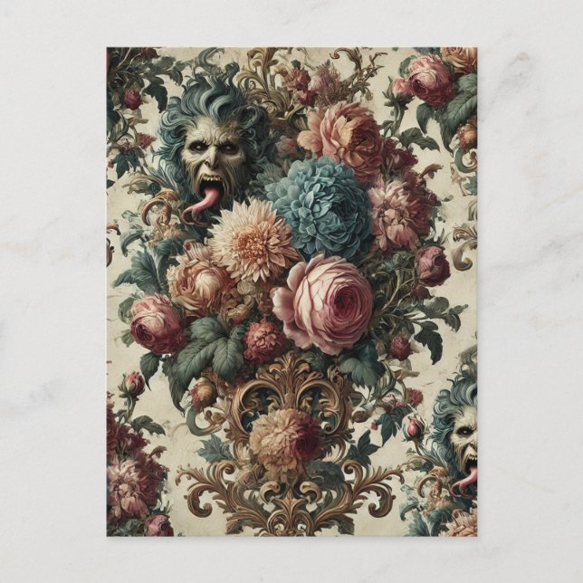 Cartão Postal De Festividades Requiem Rhapsody - Vitoriano Gótico (Frente)