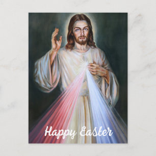 Cartão Postal De Festividades Ressurreição de Jesus da Páscoa Religiosa