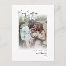 Cartão Postal De Festividades Retenção de Fotos Vertical Desbotadas do Script de