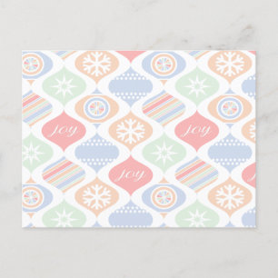 Cartão Postal De Festividades Retro Cheer