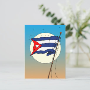 Cartão Postal De Festividades Revolução Cubana! 