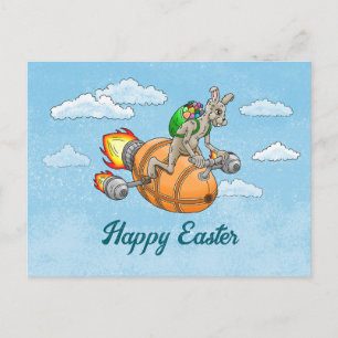 Cartão Postal De Festividades Rocket Bunny