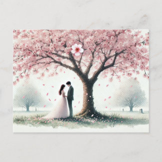 Cartão Postal De Festividades Romantik Wedding 9