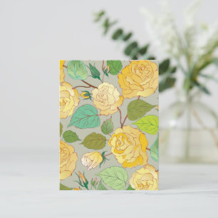 CARTÃO POSTAL DE FESTIVIDADES ROSAS 1