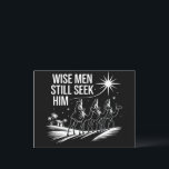 Cartão Postal De Festividades Sábios Ainda O Procuram Natal Cristão Jesus<br><div class="desc">Sábios Ainda O Procuram Natal Cristão Jesus</div>