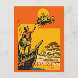 Cartão Postal De Festividades Sacred Golden Herd