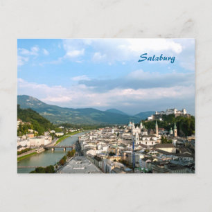 Cartão Postal De Festividades Salzburgo