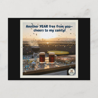 Cartão Postal De Festividades sanidade (m)