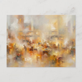 Cartão Postal De Festividades Santa's Workshop Romantic Style Postcard