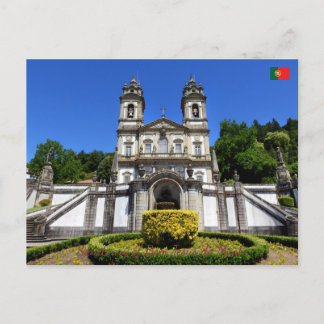 Cartão Postal De Festividades Santuário do Bom Jesus do Monte, Braga, Portugal